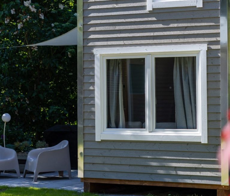 Tiny Haus für 4 Personen auf dem Campingplatz Wappenschmiede